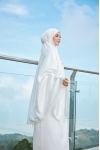 Telekung Meena White